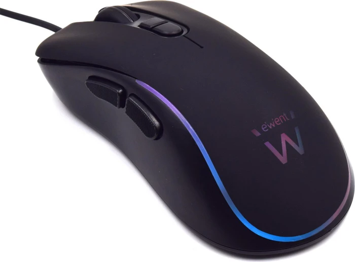 Ewent RGB Gaming Mouse schwarz, USB