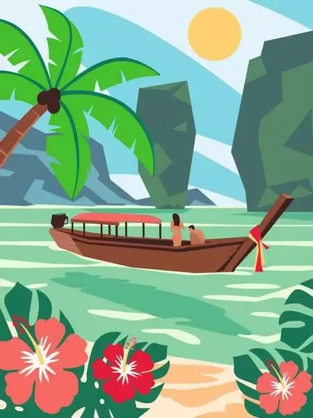 Ravensburger Malen nach Zahlen CreArt Phuket
