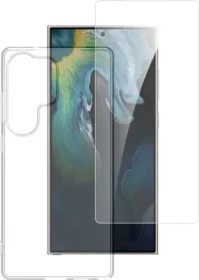 4smarts 360° Protection Set für Samsung Galaxy S25 Ultra transparent