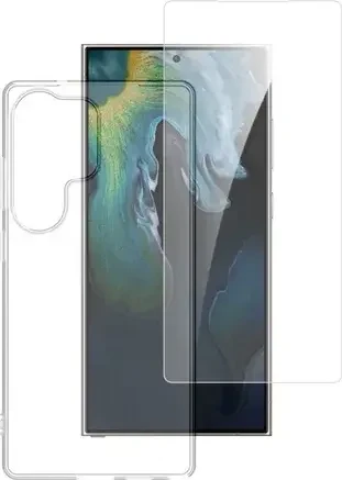 4smarts 360° Protection Set für Samsung Galaxy S25 Ultra transparent