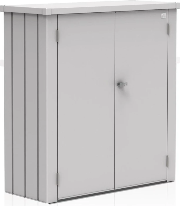 Biohort Geräteschrank Romeo M silber-metallic
