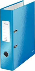 Leitz Qualitäts Ordner 2-Ring 180° WOW, 80mm, A4, blau, 5er-Pack