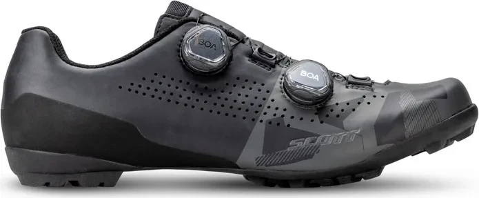 Scott Gravel RC matt black/anthracite grey (Herren)