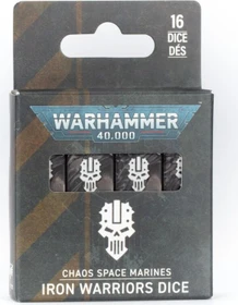 Games Workshop Warhammer 40.000 - Würfelset: Iron Warriors
