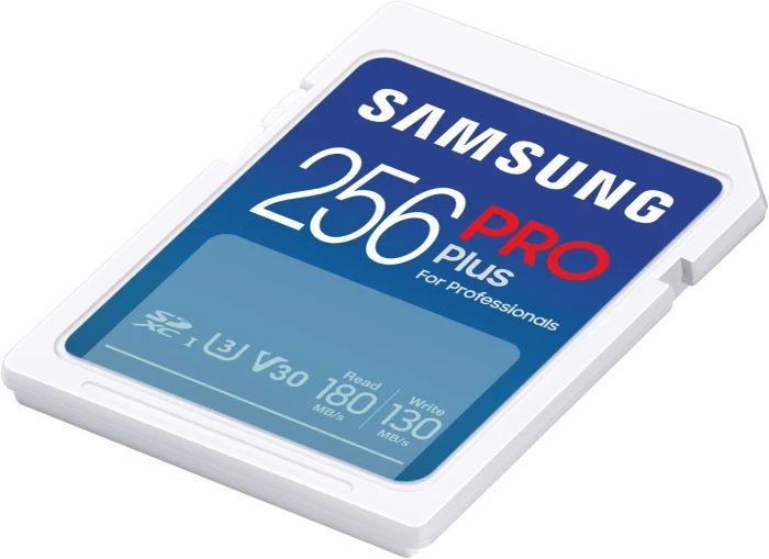 Samsung PRO Plus for Professionals R180/W130 256GB USB-Kit, UHS-I U3, Class 10