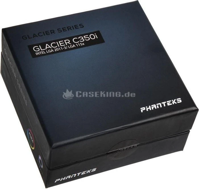 Phanteks Glacier C350i, schwarz