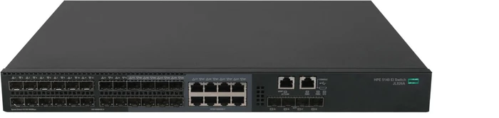 HPE FlexNetwork 5140 EI 24G Rackmount Gigabit Managed Switch, 16x SFP, 4x SFP+