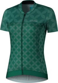 Shimano Sagami Trikot kurzarm grün (Damen)