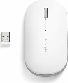 Kensington SureTrack Dual Wireless Mouse weiß, USB/Bluetooth