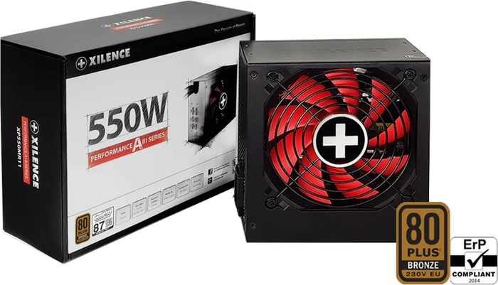 Xilence Performance A+ III Serie XP550R11 550W, ATX 2.52