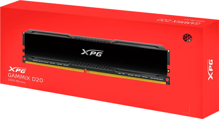 ADATA XPG Gammix D20 Black Edition UDIMM 16GB, DDR4-3200, CL16-20-20