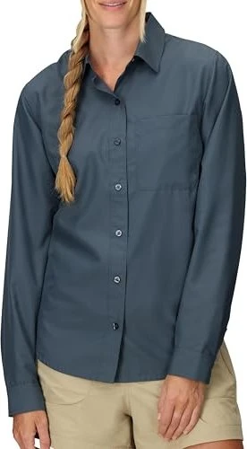 Marmot AirExchange UPF 40 Hemd langarm thunderhead (Damen)