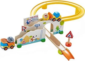 HABA Kullerbü Spielbahn Auf der Baustelle