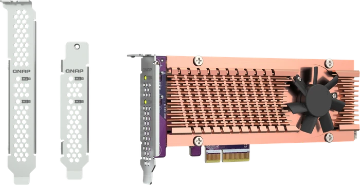 QNAP QM2 Expansion Card, 2x M.2 PCIe, PCIe 3.0 x4