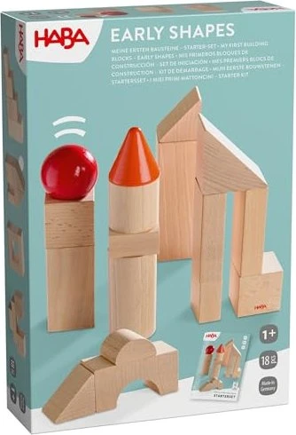 HABA Meine ersten Bausteine Starter-Set, 18-tlg.