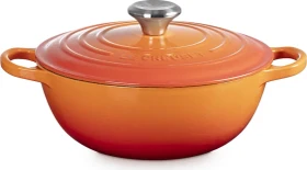 Le Creuset Signature Gusseisen La Marmite Familientopf 24cm 3.1l ofenrot