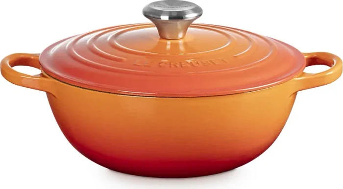 Le Creuset Signature Gusseisen La Marmite Familientopf 24cm 3.1l ofenrot