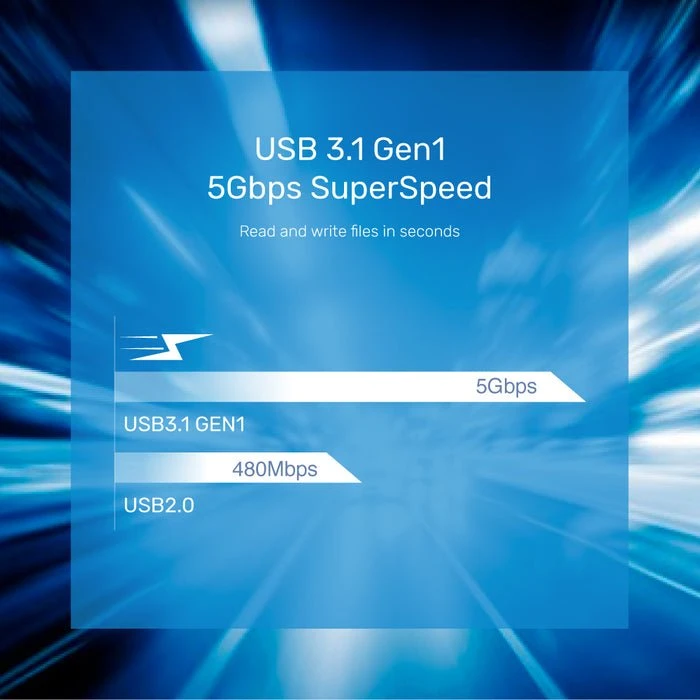 Unitek uHUB 08+ 8-in-1, USB-C 3.0 [Stecker]