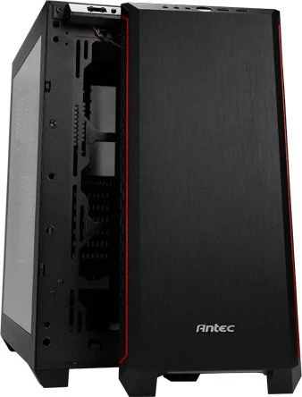 Antec P7 schwarz/rot, Acrylfenster