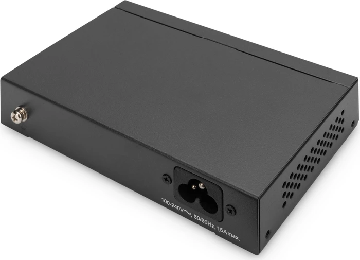 Digitus DN-953 Desktop Gigabit Switch, 5x RJ-45, 60W PoE+