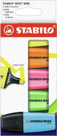 STABILO Boss Mini sortiert, 5er-Set