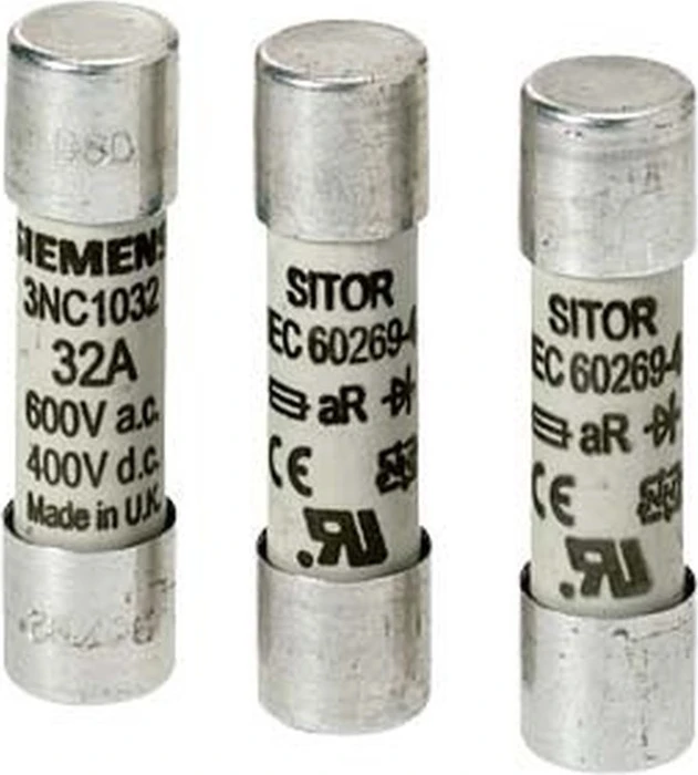 Siemens Zylindersicherungseinsatz 10A 600V