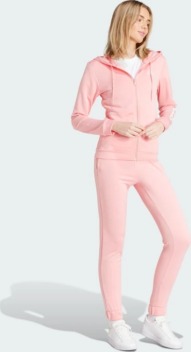adidas Linear Trainingsanzug semi pink spark (Damen)