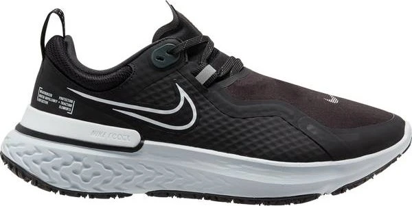 Nike React Miler Shield black/pure platinum/dark smoke grey/white (Damen)