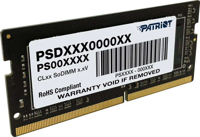 Patriot Signature Line SO-DIMM 8GB, DDR4-3200, CL22-22-22-52