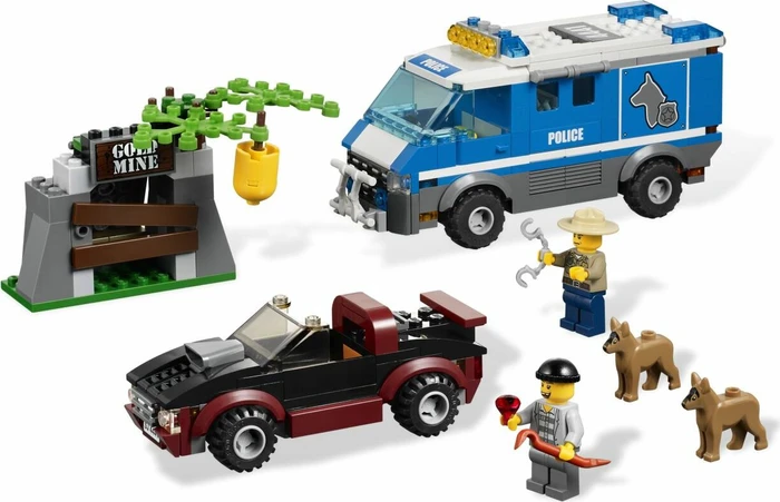LEGO City Forstpolizei - Polizeihundetransporter