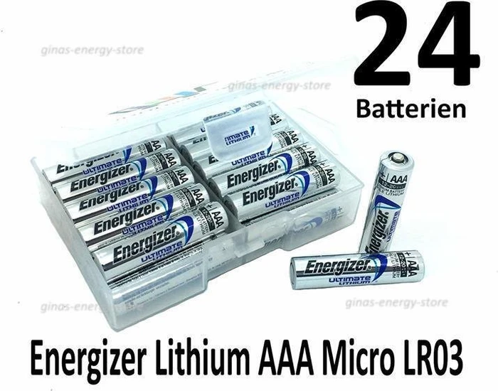 Energizer Ultimate Lithium Micro AAA, 24er-Pack