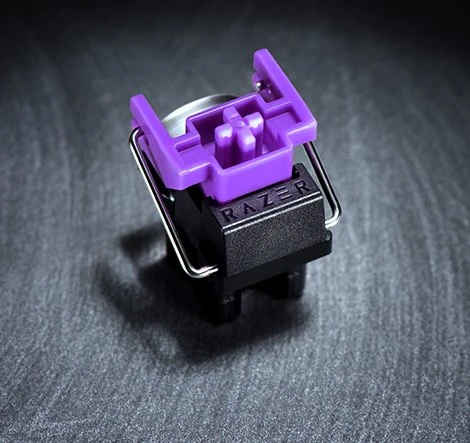 Razer Huntsman Mini, Black, Razer Clicky Optical PURPLE, USB, US