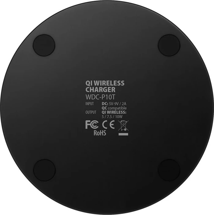 Axagon WDC-P10T Thin Wireless Charging Pad schwarz