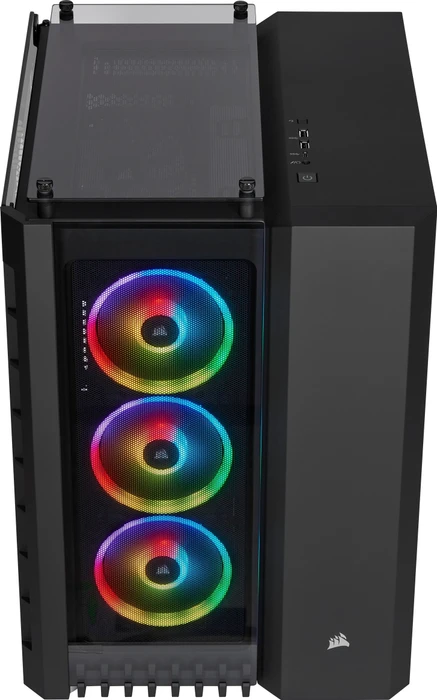 Corsair Crystal Series 680X RGB, schwarz, Glasfenster