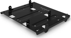 Axagon 5.25" auf 4x 2.5" Einbaurahmen, schwarz