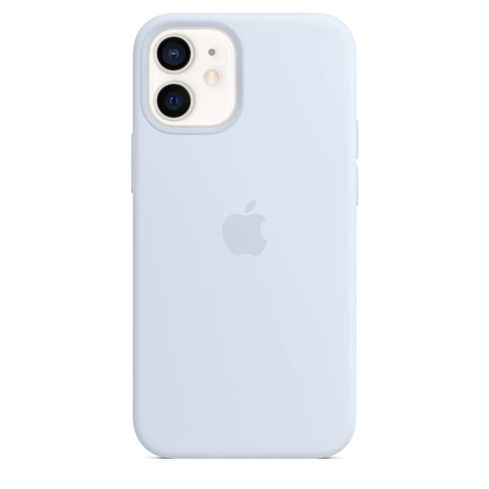 Apple Silikon Case mit MagSafe für iPhone 12 Mini wolkenblau