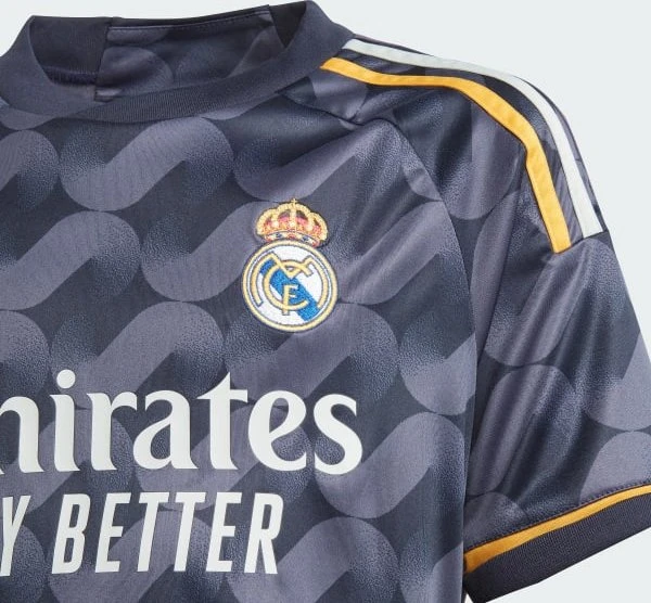adidas Real Madrid 2023/2024 Auswärtstrikot kurzarm (Junior)