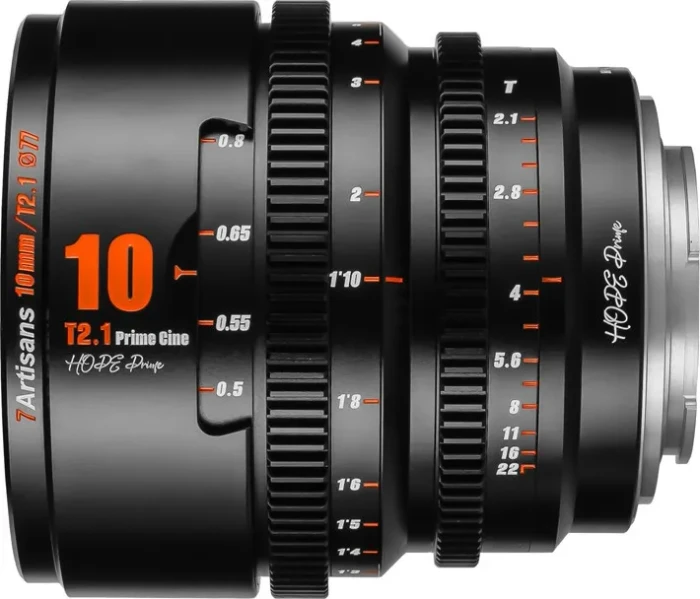7artisans Hope 10mm T2.1 S35 Cine für Sony E schwarz