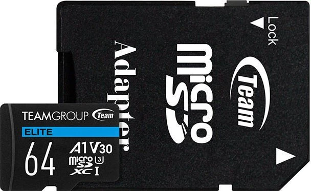 TeamGroup ELITE, microSD UHS-I U3, A1, V30