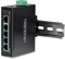 TRENDnet TI Hardened Industrial Railmount Gigabit Switch, 5x RJ-45, 120W PoE+ Vorschaubild