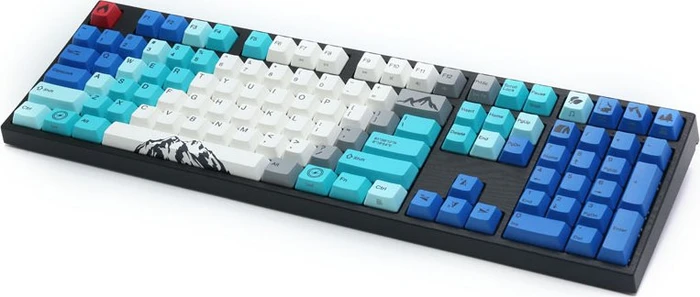 Varmilo VEA108, Summit R1, LEDs weiß, MX BROWN, USB, US