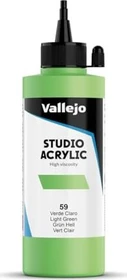 Vallejo Studio Acrylic green light, 200ml