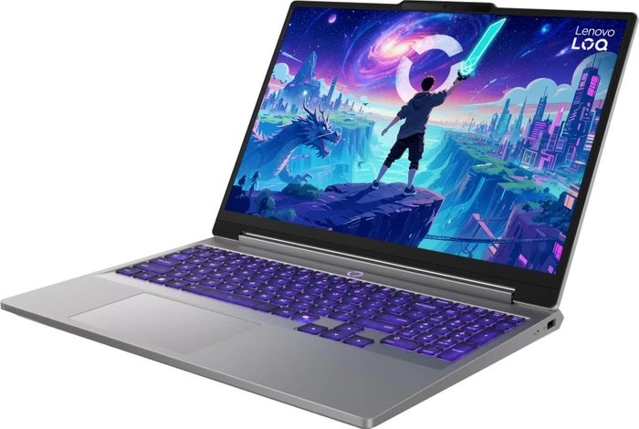 Lenovo LOQ Essential 15IRH11 (LOQ 15IRH11E), Luna Grey, Core 5 205H, 8GB RAM, 512GB SSD, GeForce RTX 3050, DE