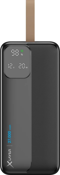 XLayer Powerbank Rapid 27000 mAh schwarz