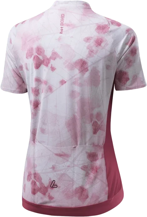 Löffler Leaf Hotbond Half-Zip Trikot kurzarm malaga (Damen)
