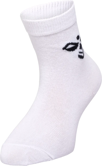 hummel Sutton Socken weiß, 3 Paare (Junior)