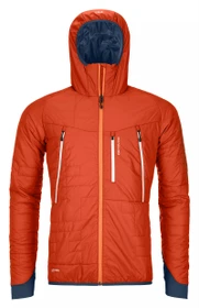 Ortovox Swisswool Piz Boé Funktionsjacke desert orange (Herren)