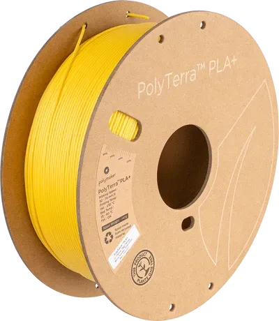 Polymaker Panchroma PLA Satin, gelb, Spule, 1.75mm, 1.00kg