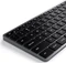 Satechi Slim W3 Wired Backlit Keyboard, -C, schwarz/grau, USB, ND Vorschaubild
