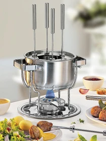 Spring DAVOS Fondue silber